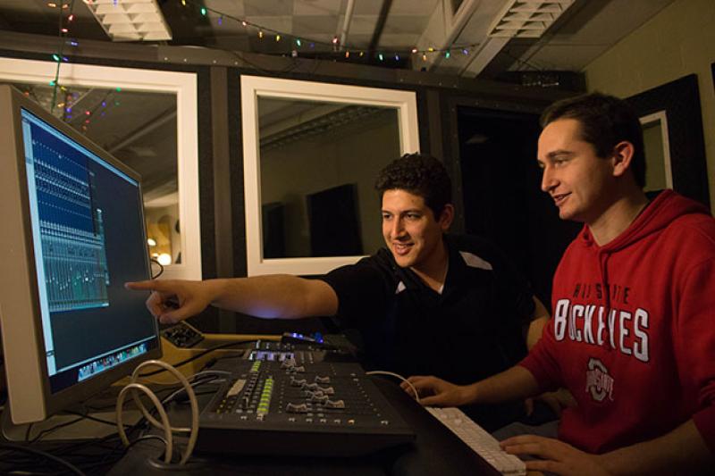 Students in MME Studio Students in MME Studio