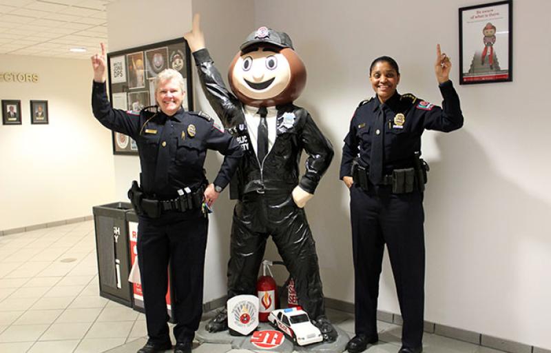 OSUPD Chief Kimberly Spears-McNatt and Deputy Chief Tracy Hahn