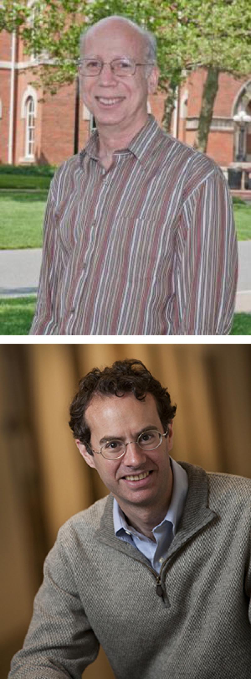 David Blau (top) and Bruce Weinberg (bottom) photo of David Blau and Bruce Weinberg