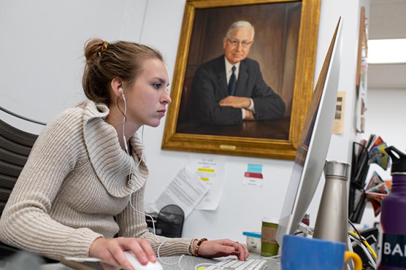 The Lantern editor-in-chief Kaylee Harter. The Lantern editor-in-chief Kaylee Harter.