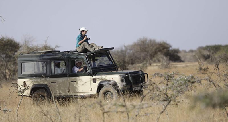 Tanya Berger-Wolf Tanya Berger-Wolf on top a vehicle with a camera