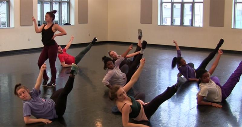 Dancers rehearse for Brazil Dancers rehearse for Brazil