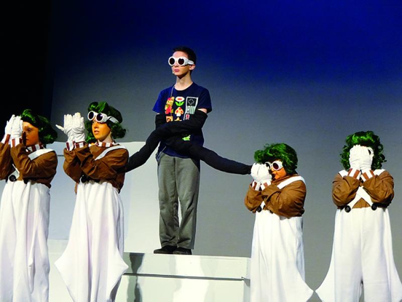 Students helped the Portsmouth Area Arts Council on its production of “Willy Wonka Jr.” The council is a vital resource for Portsmouth, where economic neglect and precarity limits artistic opportunities for kids. Students helped the Portsmouth Area Arts Council on its production of “Willy Wonka Jr.” The council is a vital resource for Portsmouth, where economic neglect and precarity limits artistic opportunities for kids.
