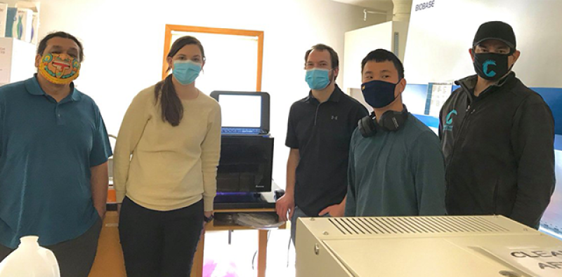 Masked NBDC researchers Masked NBDC researchers