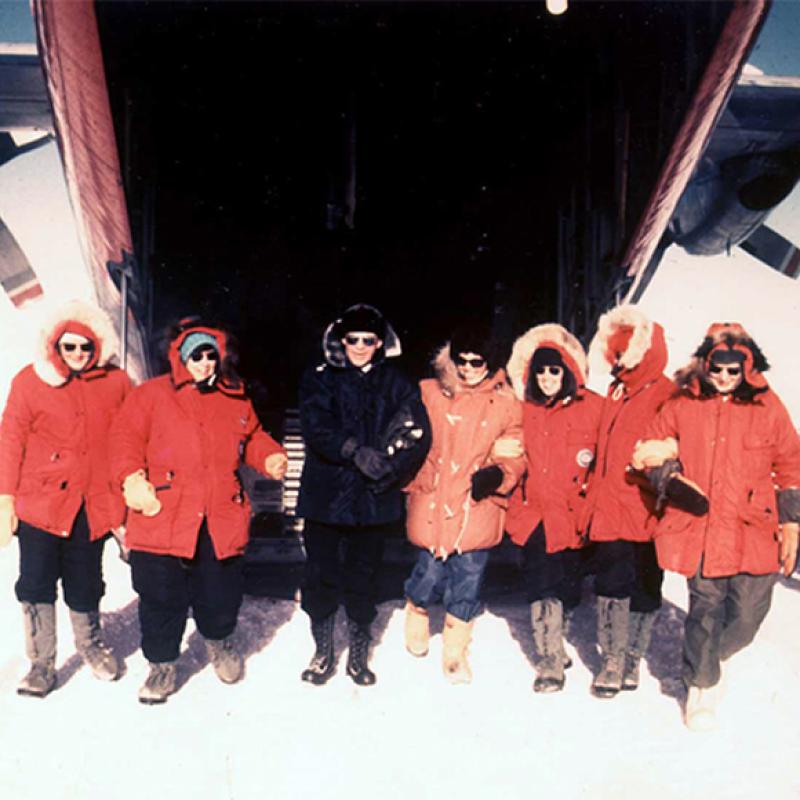 First all-female research team arrives in Antarctica First all-female research team arrives in Antarctica