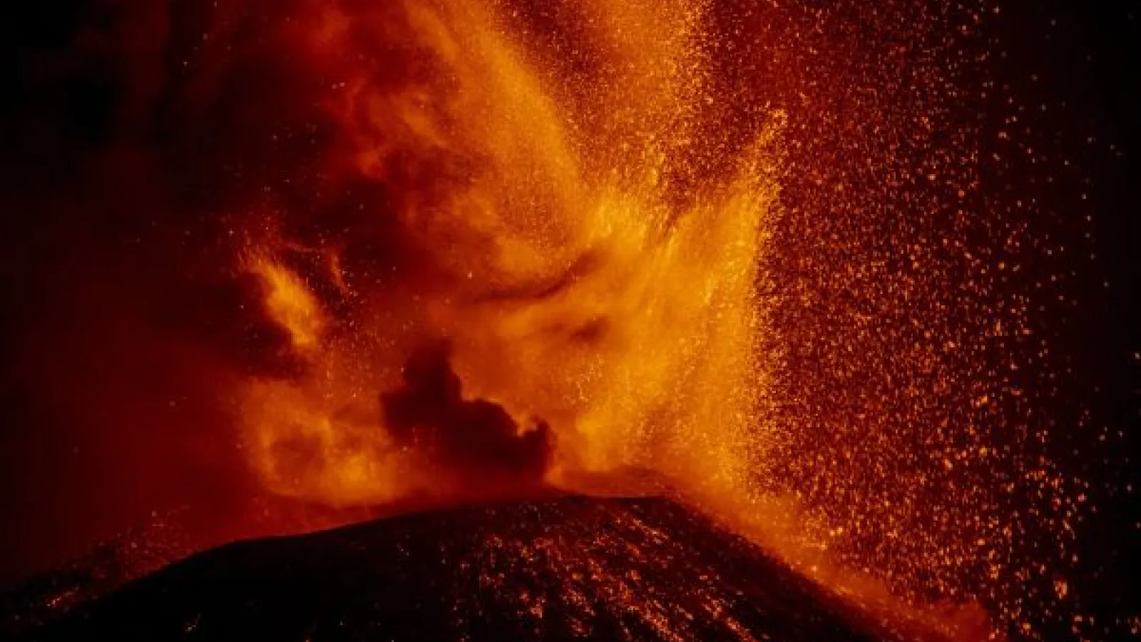 volcanic eruption