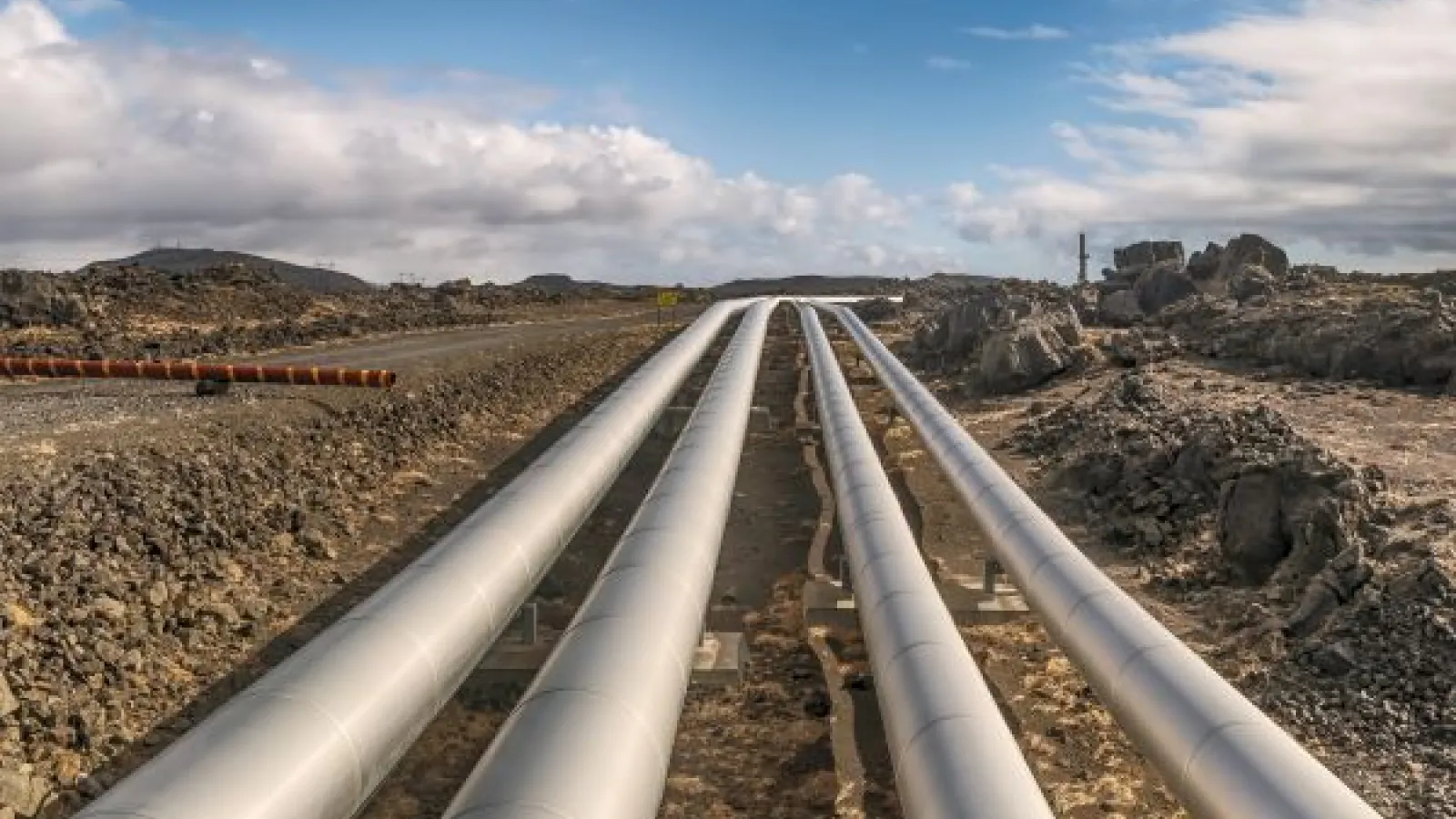 Pipelines in ditches