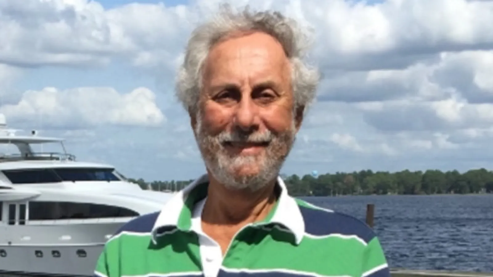 alumnus Don Shandler at Lake