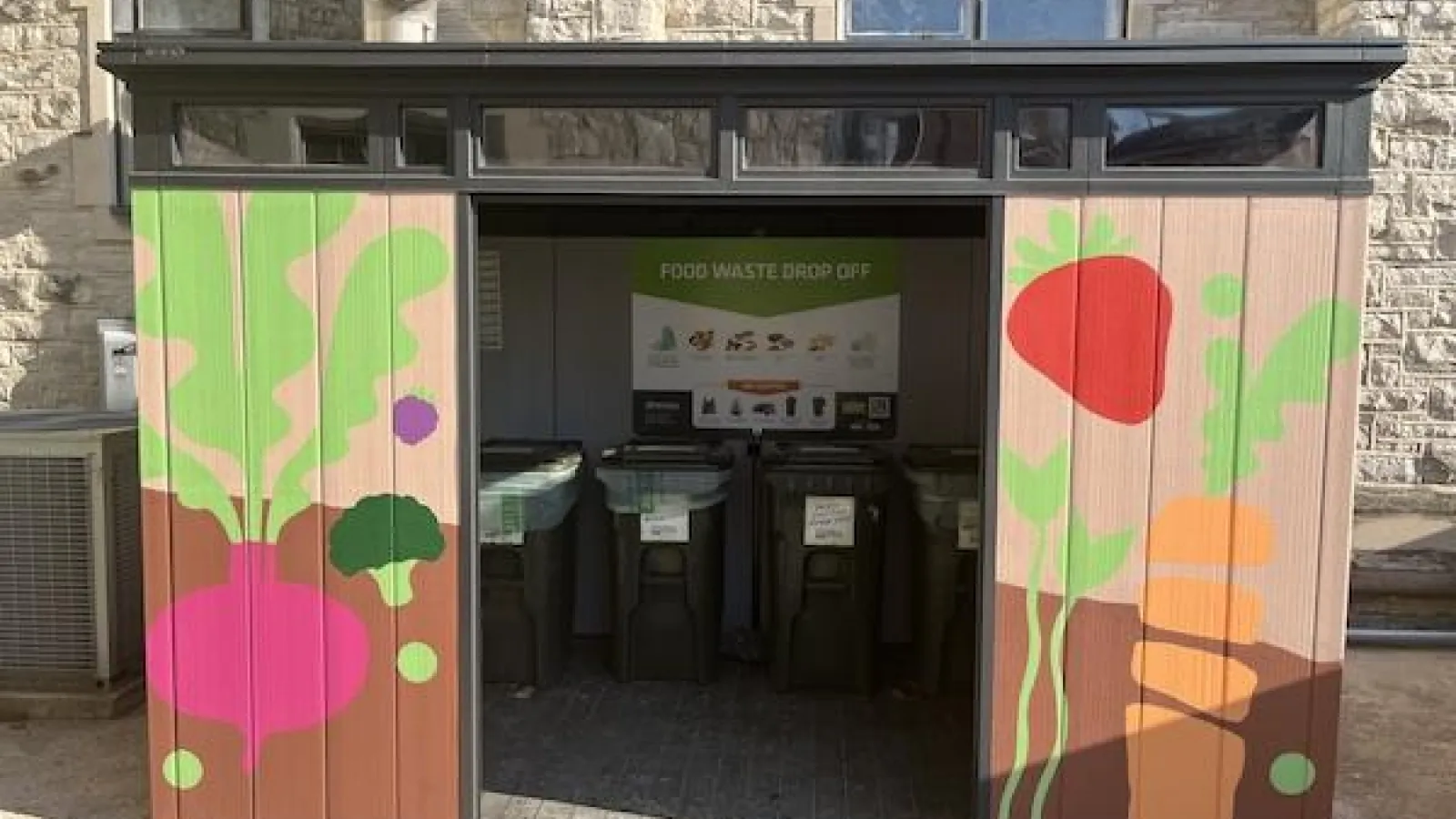 Food scrap collection site