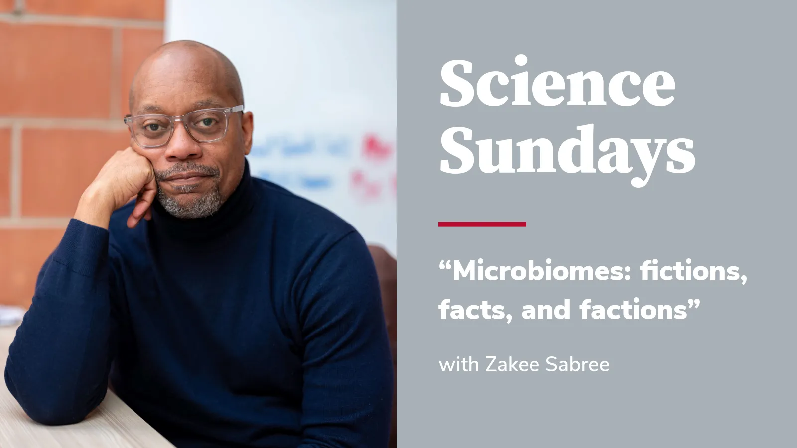 Science Sundays Zakee Sabree
