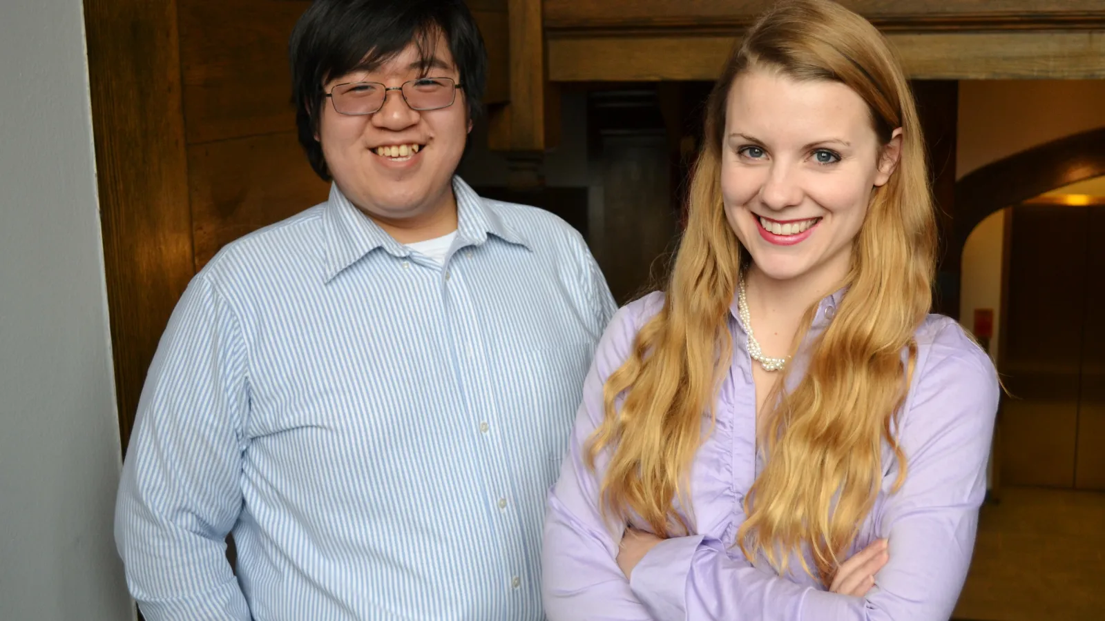 Alexis Crockett and Henry Tran