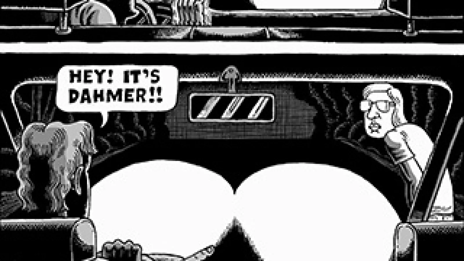 A page from alum John Backderf's graphic novel, "My Friend Dahmer."