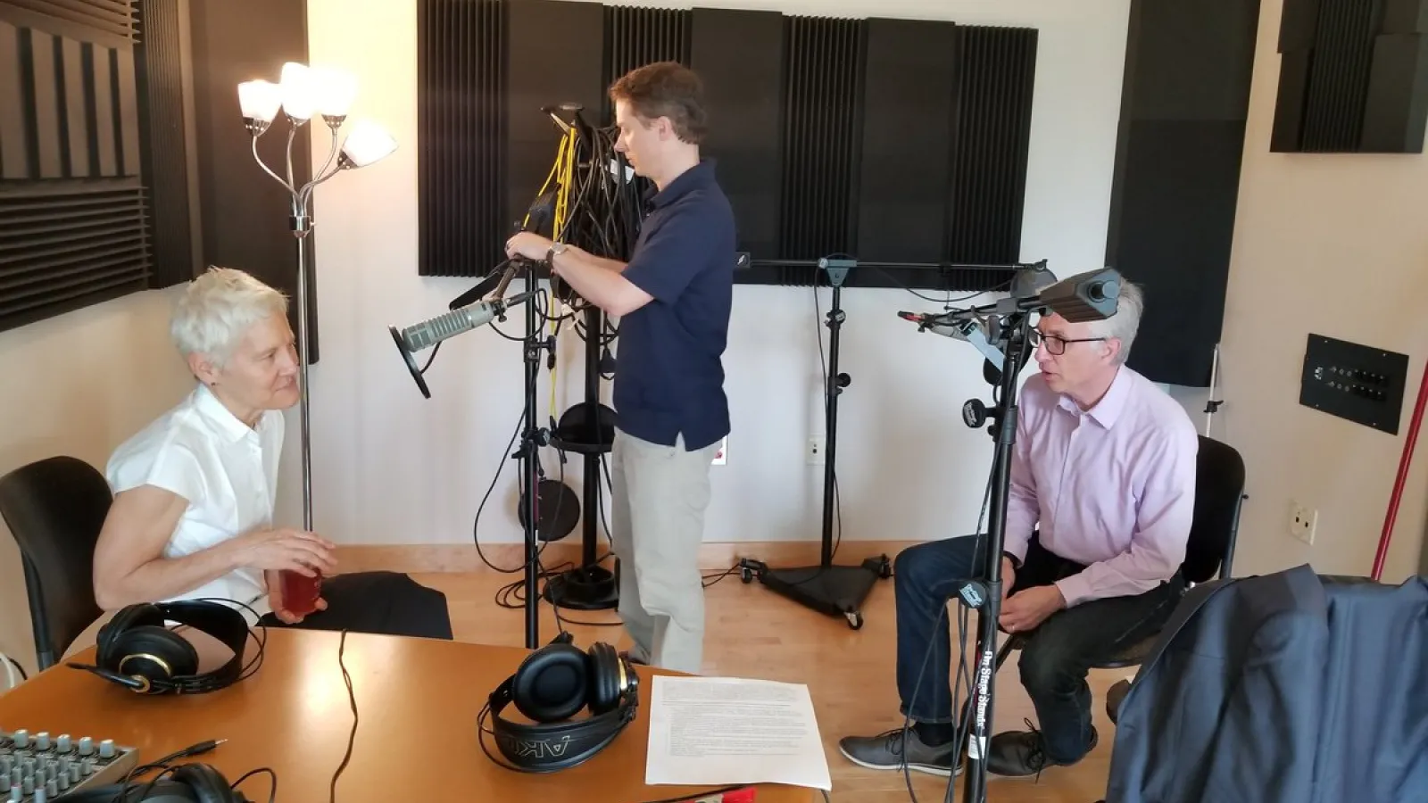 Voices of Excellence in studio