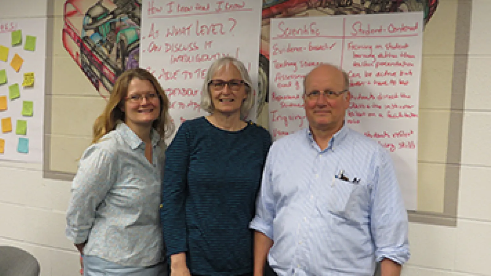 Michelle Withers, Caroline Breitenberger, Randy Phillis