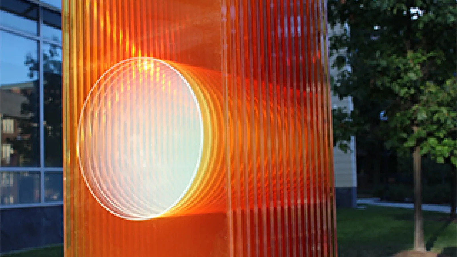 A new cosmic art installation on campus represents our solar system and bridges the arts and sciences in an astronomical way, thanks to a generous donation by Arts and Sciences alumni M. Andrew (Andy) '64 '67 and Sandra (Sandy) L. Ross '70.