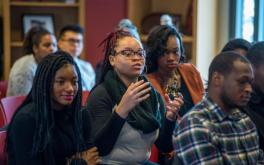 AAAS faculty, students in conversation