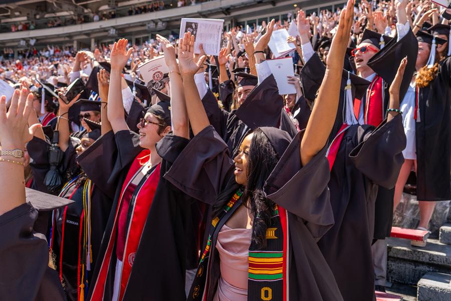 Graduation at Ohio Stadium