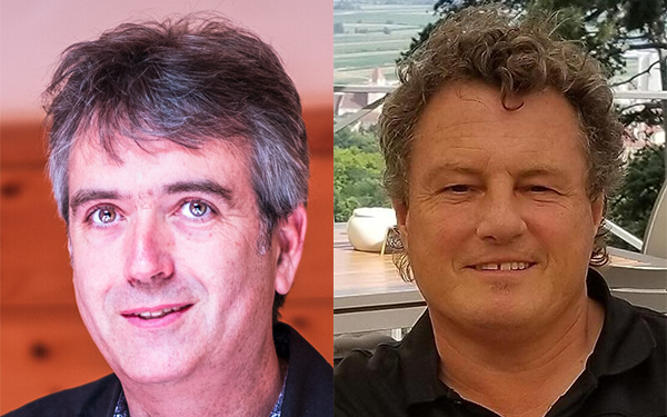 Rob Hughes and Steven Joyce