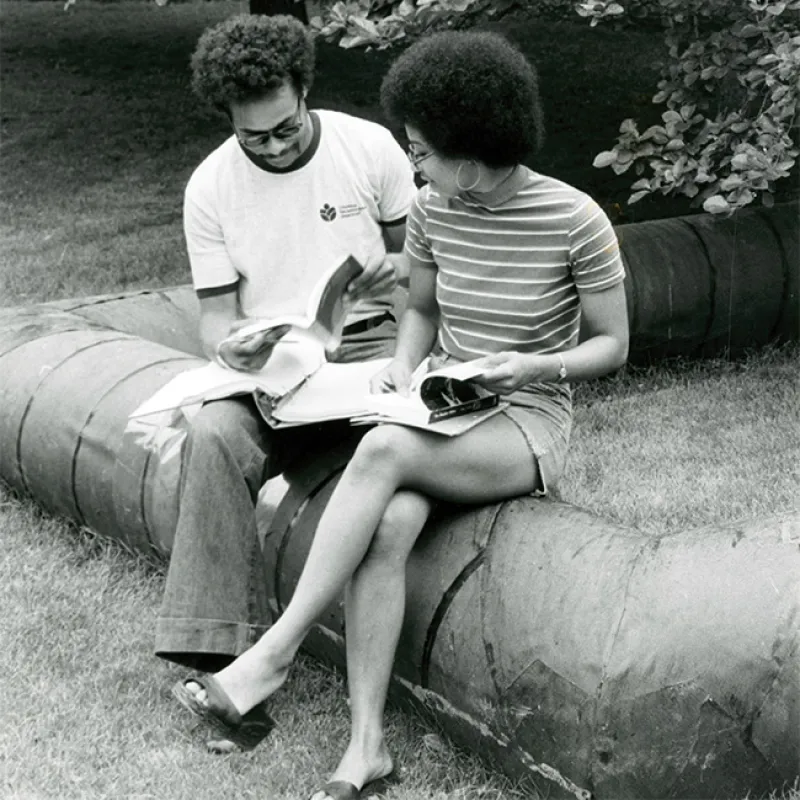 1974 AAAS at Ohio State. Photo courtesy of The Ohio State University Archives