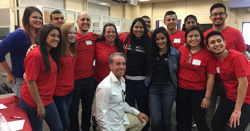 Frederick Aldama and LASER Scholars