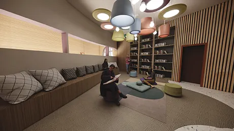 Library nook