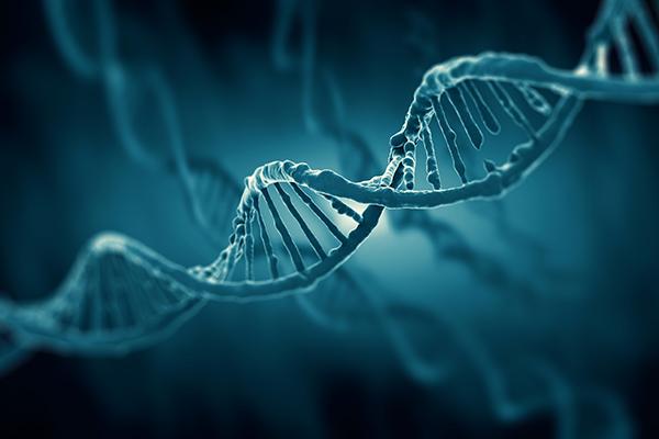 Illustration of a DNA strand