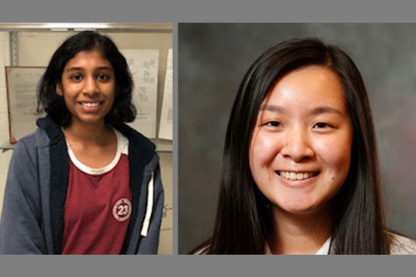 Vaishnavi Sidharthan and Rachel Lew