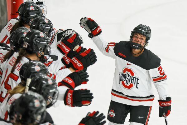 Makenna Webster on the ice