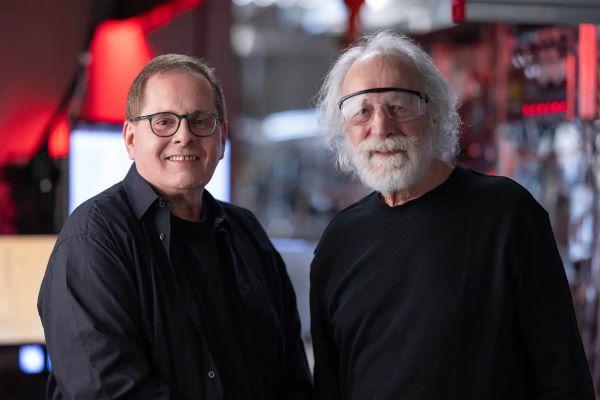 Louis DiMauro and Pierre Agostini