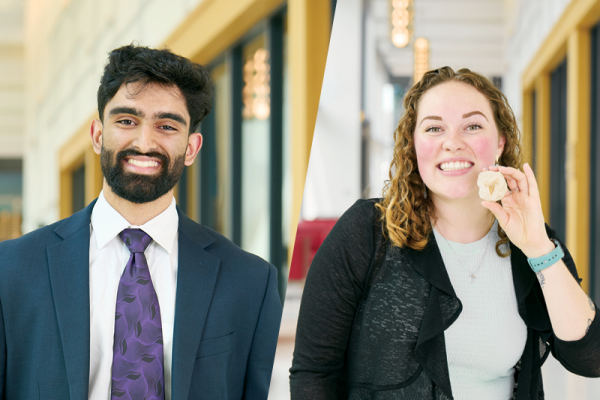 Varun Tholi and Miranda Manross