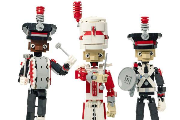 Ohio State band lego