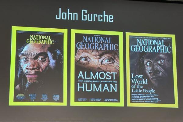 John Gurche National Geographic covers