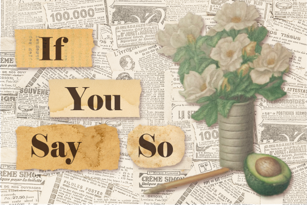If You Say So poster