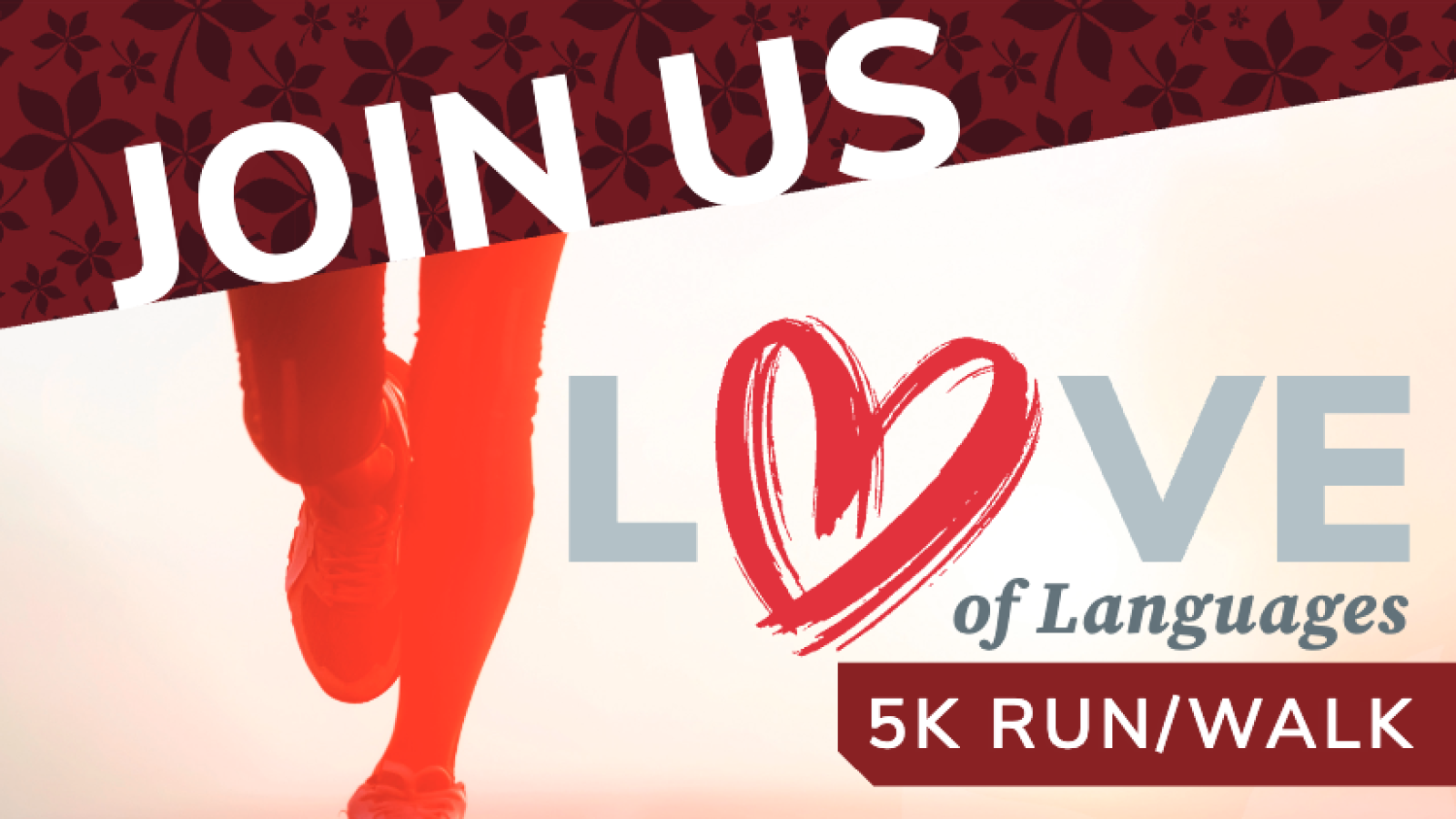 Running with 5k text