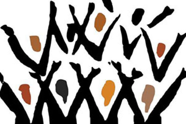 silhouettes with different skin tones silhouettes with different skin tones