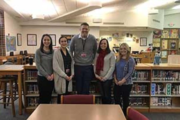 Griffin and his team at Marysville