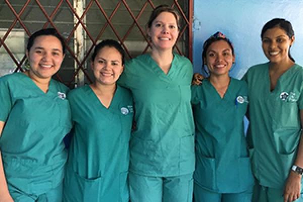 Kami Schmeer With Lily Project nurses