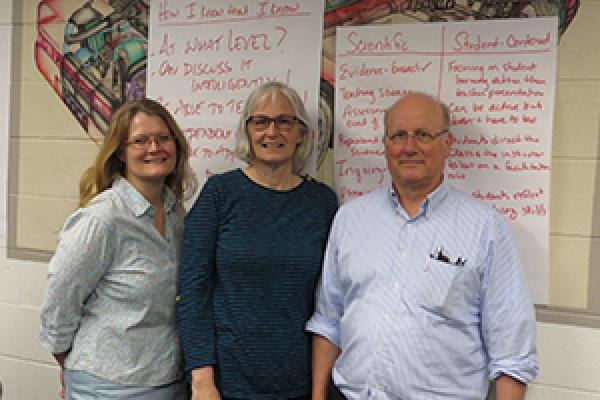 Michelle Withers, Caroline Breitenberger, Randy Phillis