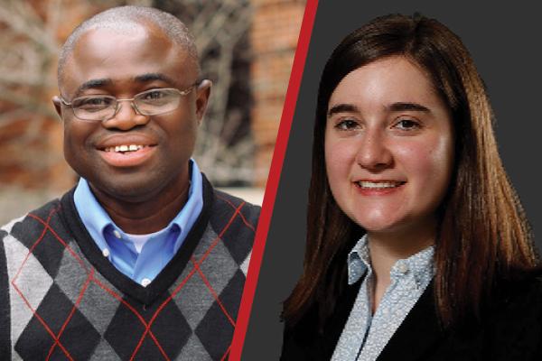Abraham Badu-Tawiah and Caroline Karbowski