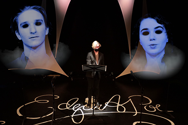 Thomas Worthington High School theater students perform "The Twisted Tales of Poe"