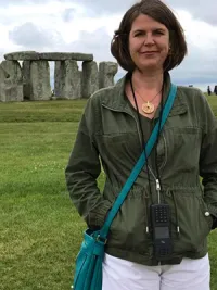 Sara Butler at Stonehenge